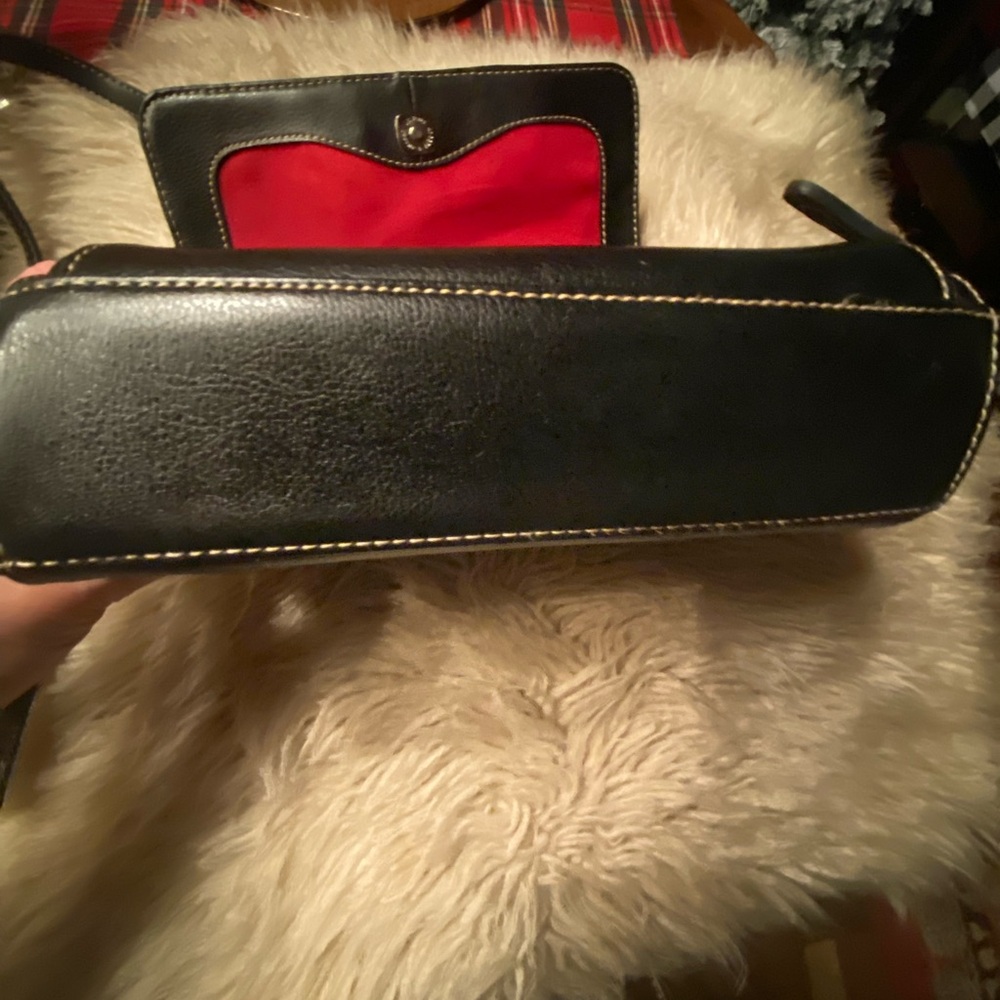 Price Drop! Liz  Claiborne Black Leather Crossbody Bag - Picture 11 of 11